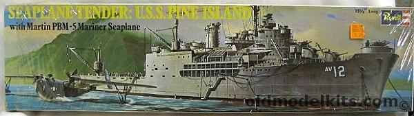 Revell 1/424 USS Pine Island Seaplane Tender w/PBM-5 Mariner Seaplanes, H341  plastic model kit